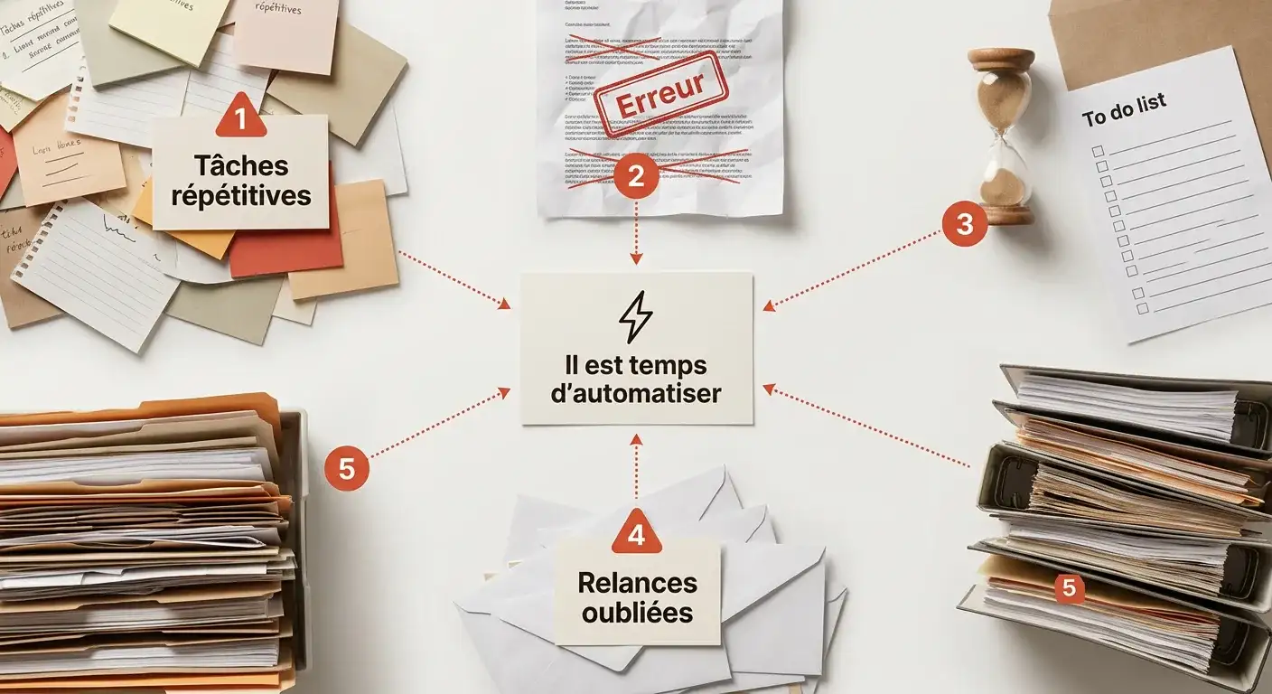 Les signes que votre PME a besoin d'automatisation et comment y remédier