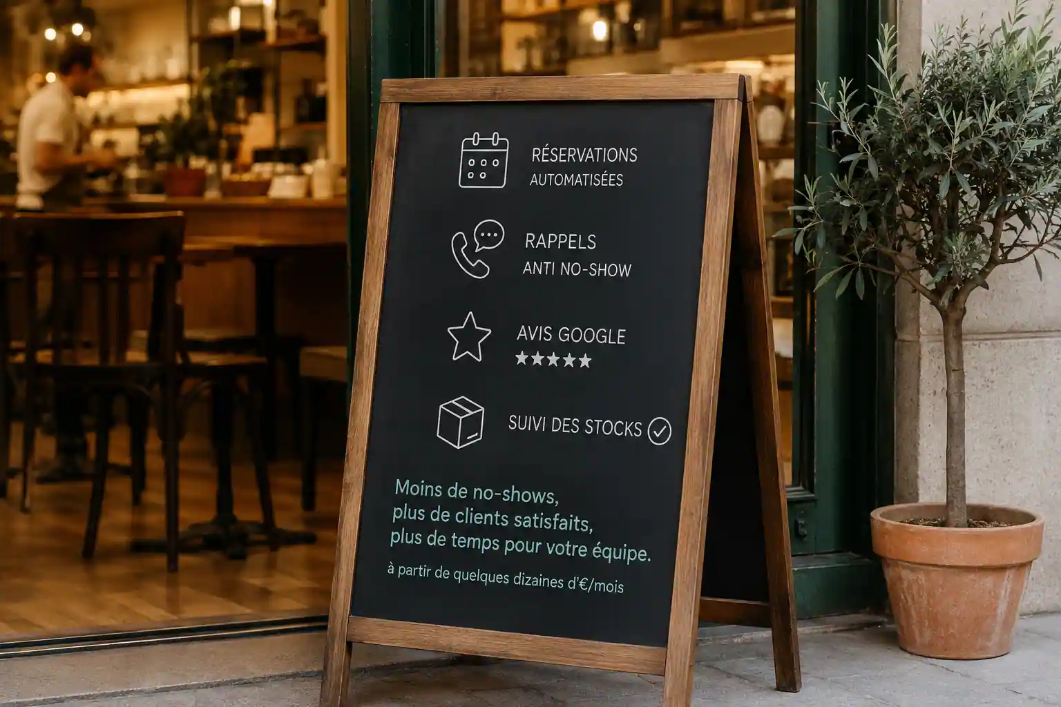Automatiser sa restauration ou son commerce : réservations, avis et stocks